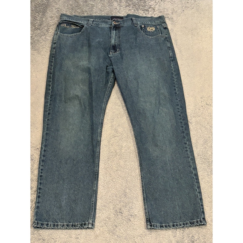 Vintage Phat Farm Jeans Men's 48 Y2K Classic Fit Baggy Hip Hop Fashion Blue